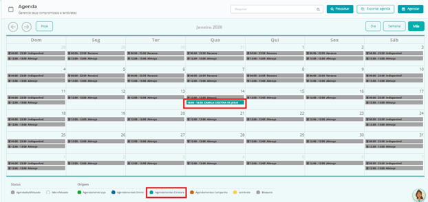 Agendamento Marketplace