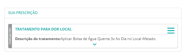 Sua prescrição